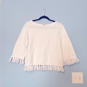 PROJECT White Knit Sweater